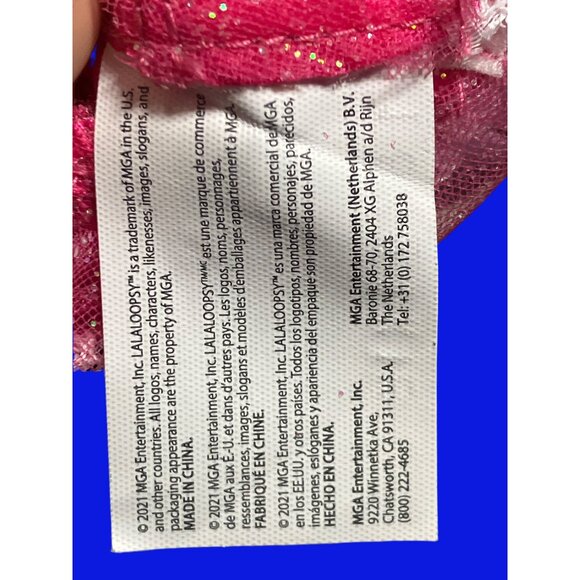 LALALOOPSY LITTLES TRINKET SPARKLES PINK HAIR SISTER of Jewel Doll 7.5" - Picture 9 of 10